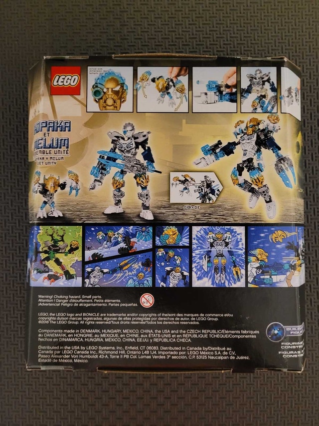 LEGO Bionicle 71311 Kopaka and Melum Unity Set, Factory Sealed - photo 2