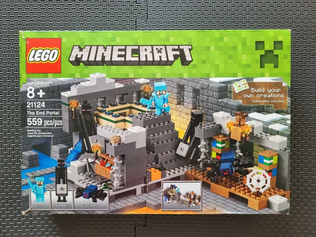 LEGO Minecraft 21124 The End Portal, New and Factory Sealed