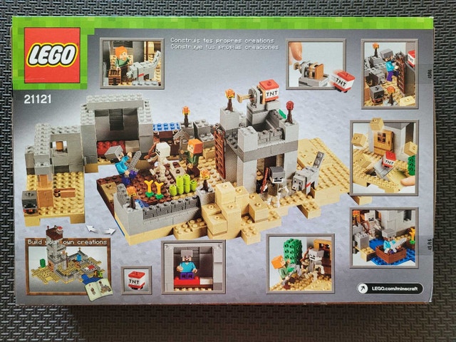 LEGO Minecraft 21121 The Desert Outpost, New and Factory Sealed - photo 2
