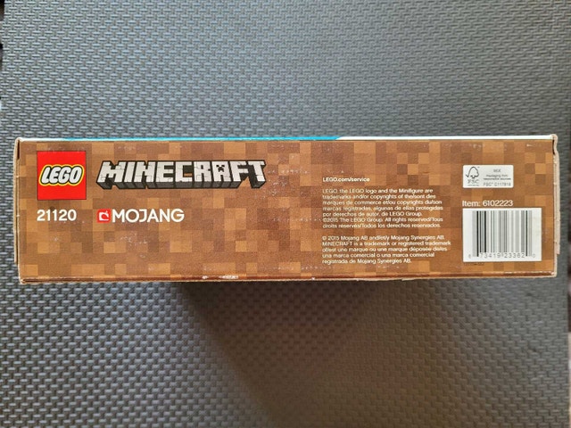 LEGO Minecraft 21120 The Snow Hideout, New and Factory Sealed - photo 5
