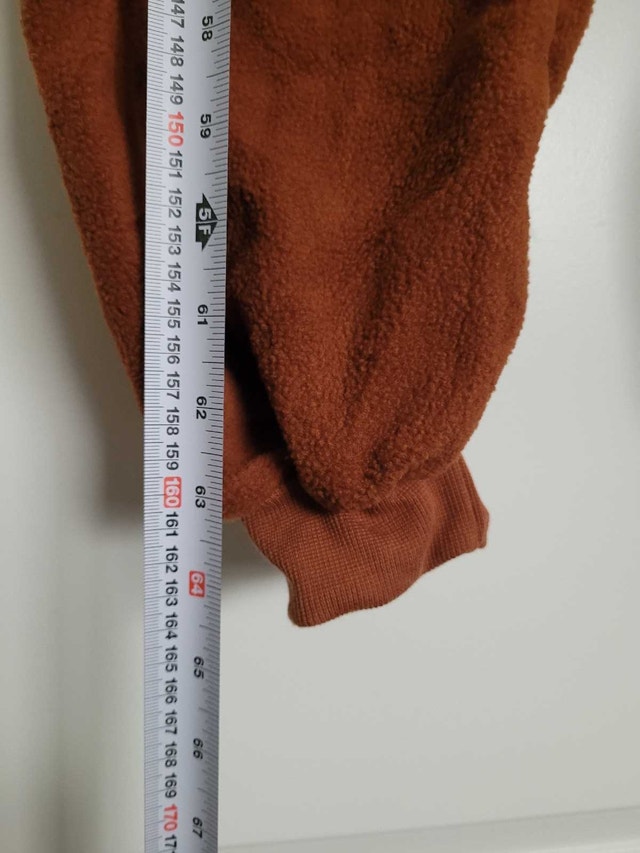 Adult Brown Bear Fleece Onesie / Halloween Costume - photo 3