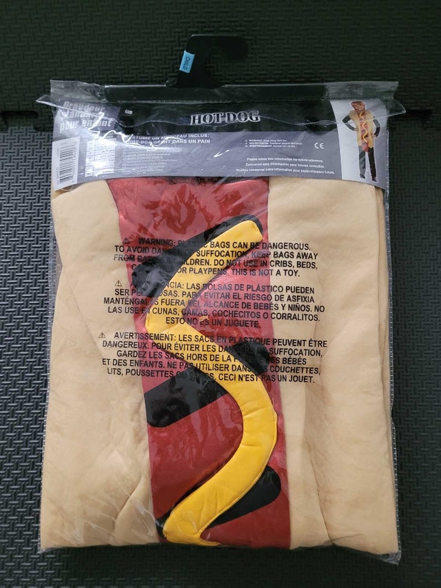 Child's Hot Dog Halloween costume - photo 2