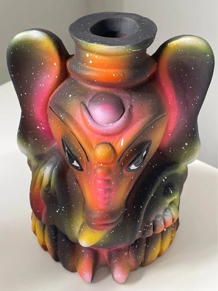 Beautiful Handmade Ganesha Decorative Vase / Home Décor - photo 2