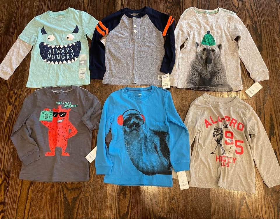 Size 4 Long Sleeve Shirts