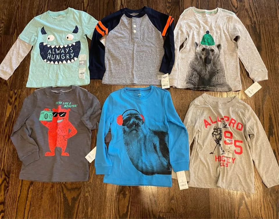 Size 4 Long Sleeve Shirts thumbnail