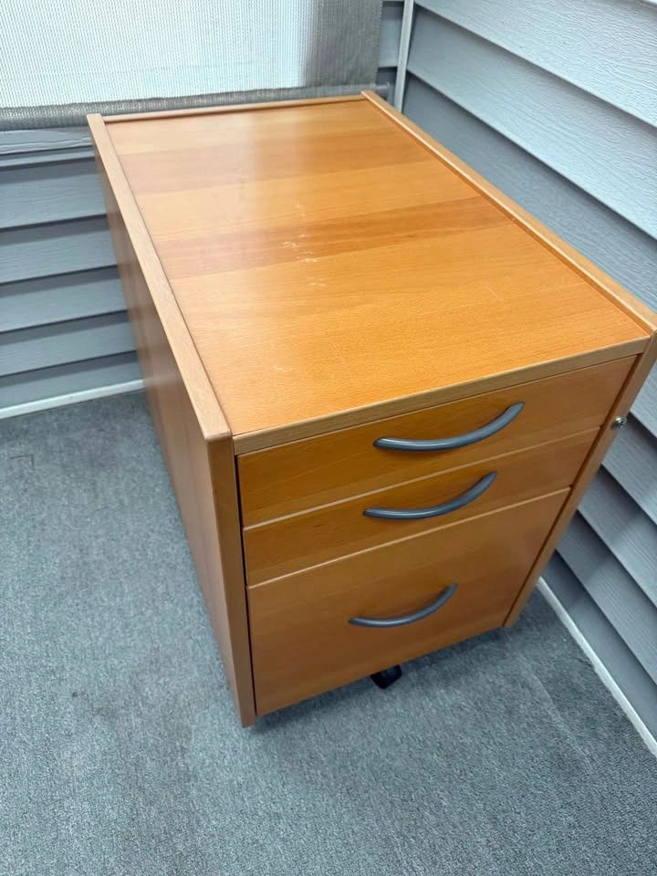 IKEA 3 Drawer Galant Locking Filing Cabinet