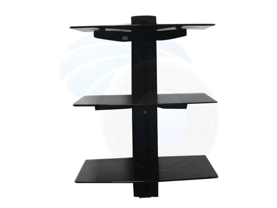 Adjustable 3 Shelf for DVD Player Cable Box Receiver Gaming Cons - photo 2