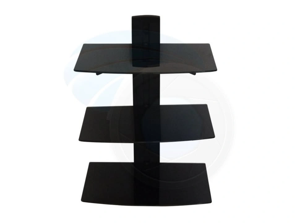 Adjustable 3 Shelf for DVD Player Cable Box Receiver Gaming Cons - photo 3