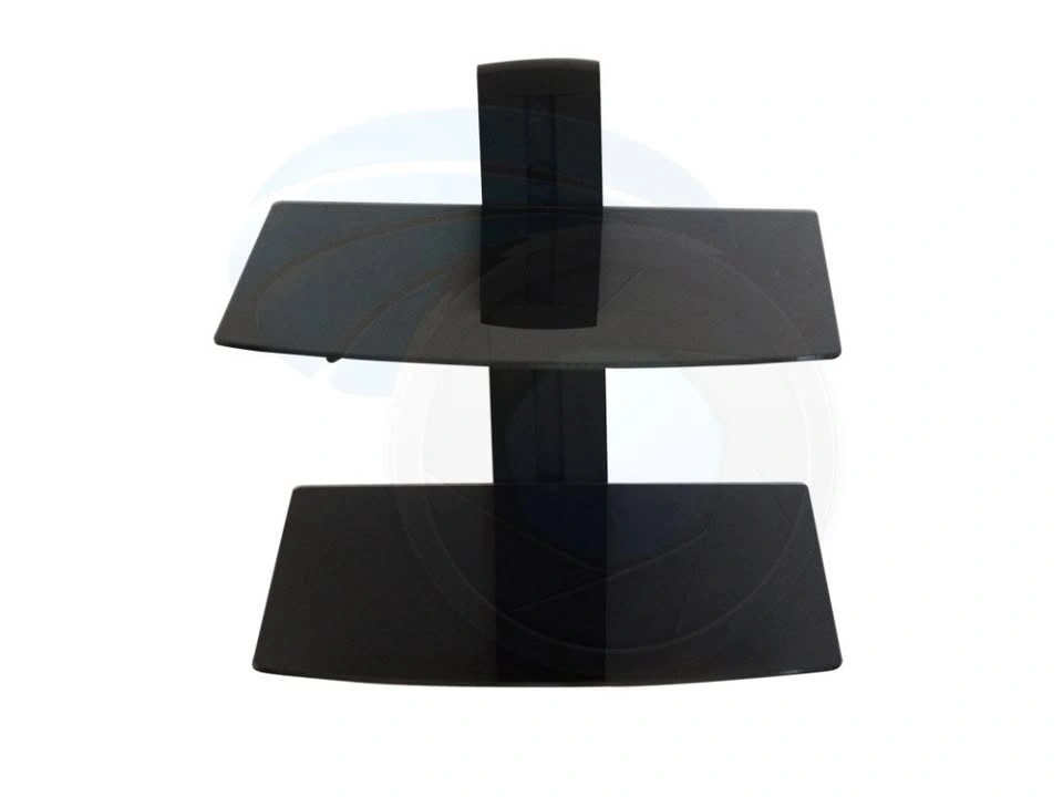 Adjustable 2 Shelf for DVD Player Cable Box Receiver Gaming Cons - photo 2