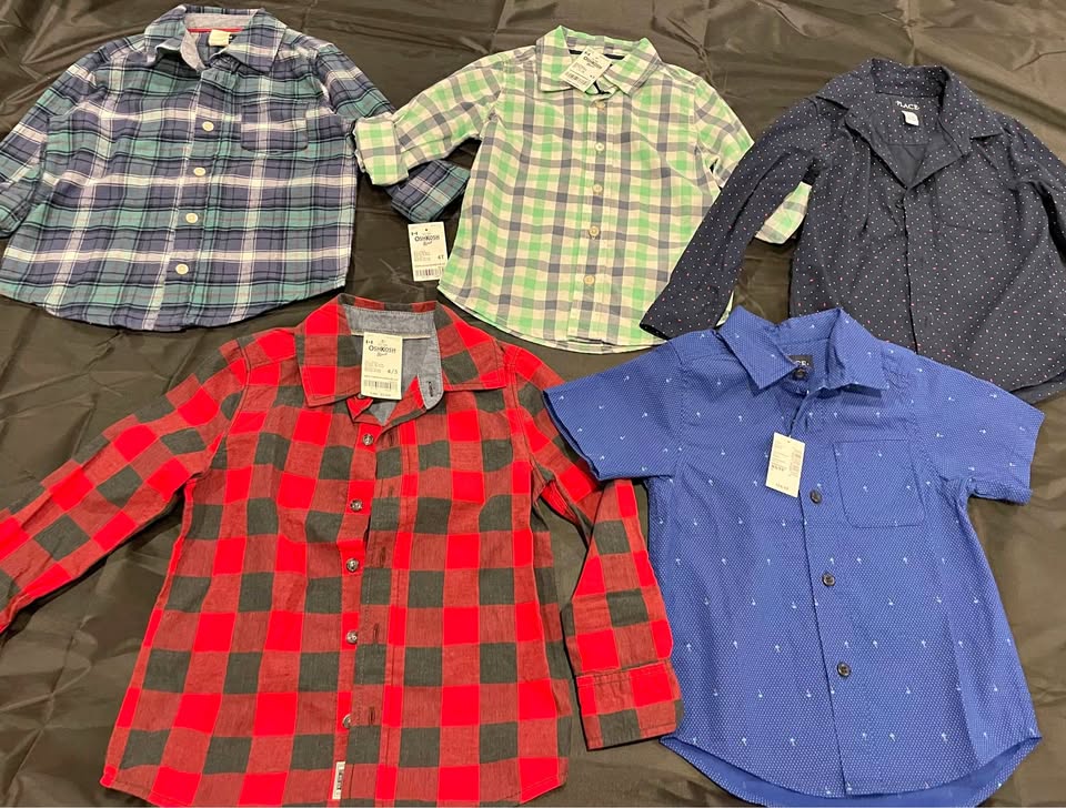 BNWT Dress Shirts- Size 4