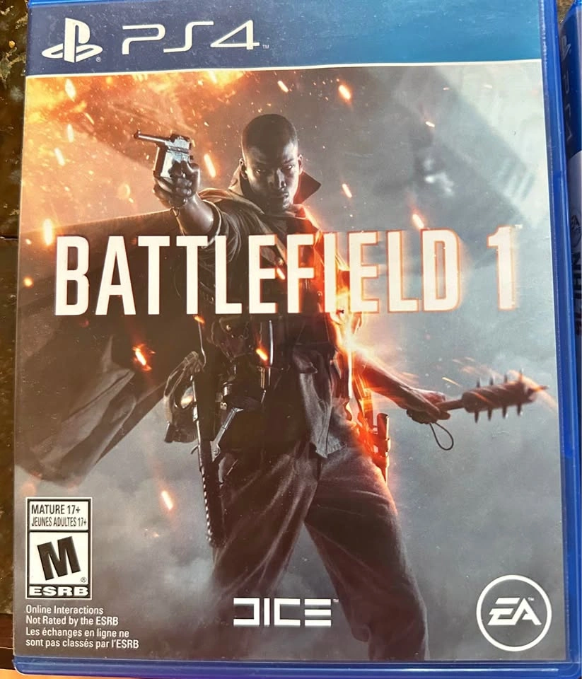 PlayStation 4 Game Bundle: Battlefield 1, NHL 16, MLB 16 & 17
