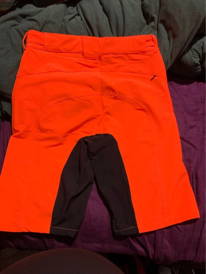 Arsuxeo Orange Cycling Shorts - photo 4