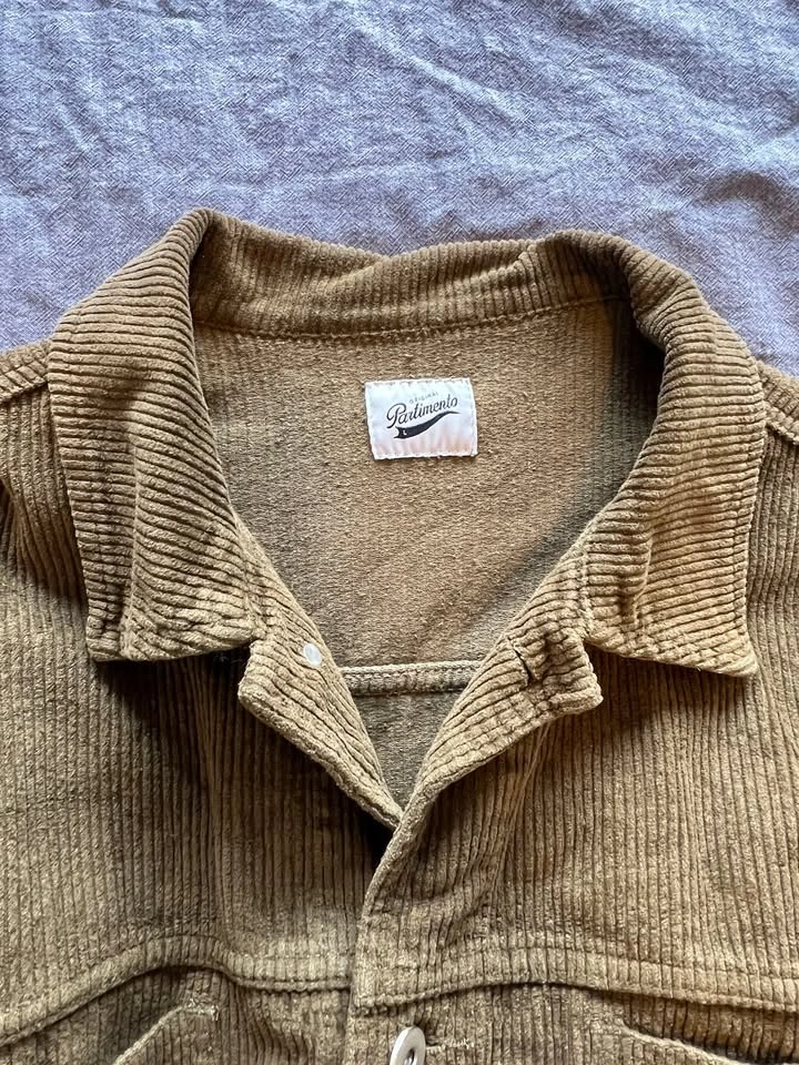 Korean Brand - Brown Corduroy Jacket - photo 2
