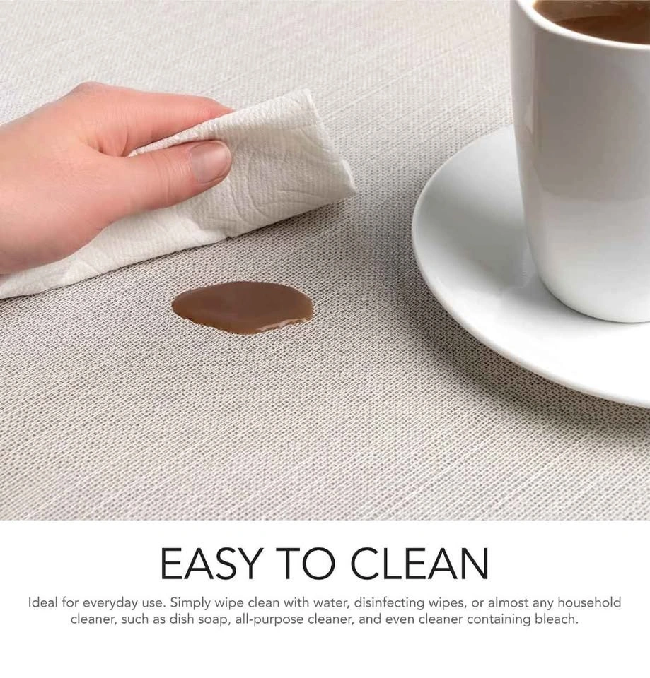 Rectangle Placemats, 6-Piece Set, Oyster, 17"x12" - photo 4