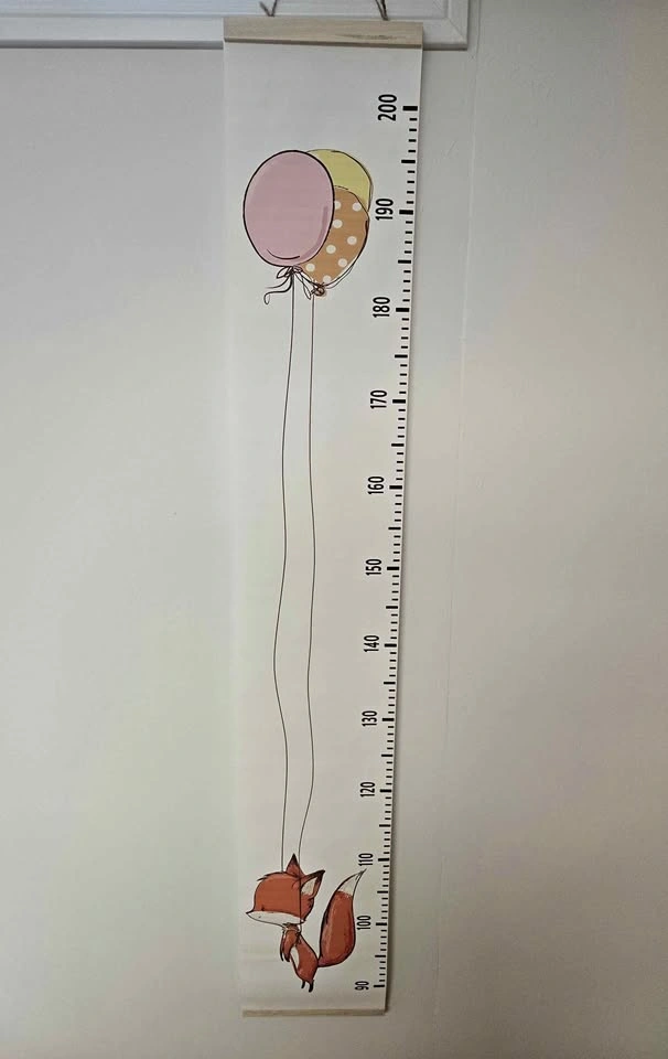 Kids Growth Chart - Canvas Height Chart, Brand New