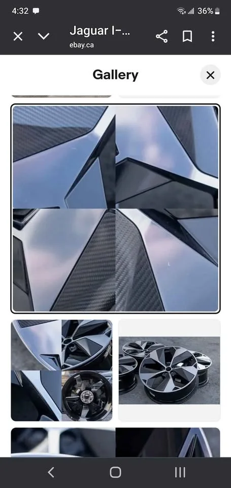 2019 Jaguar OEM 22 Carbon Rims image indicator(8)