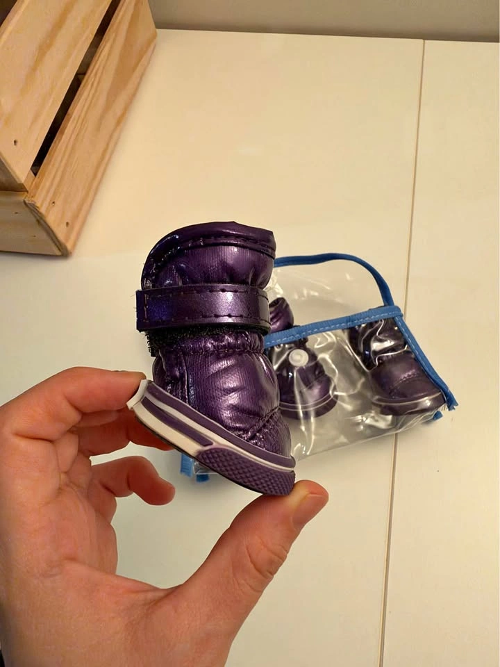 Pet Life Purple Dog Boots