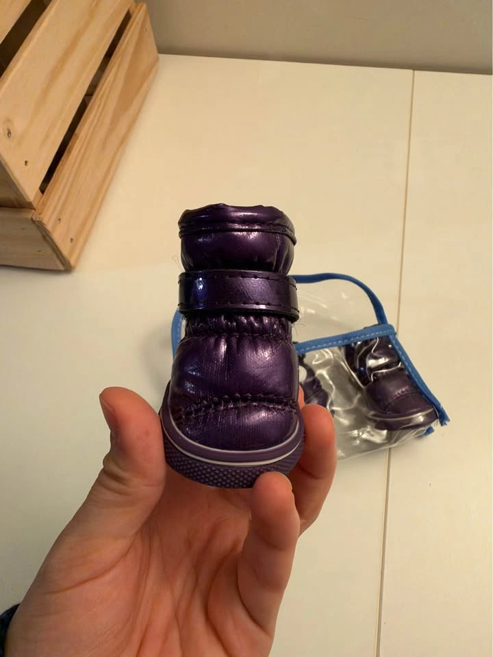 Pet Life Purple Dog Boots - photo 2