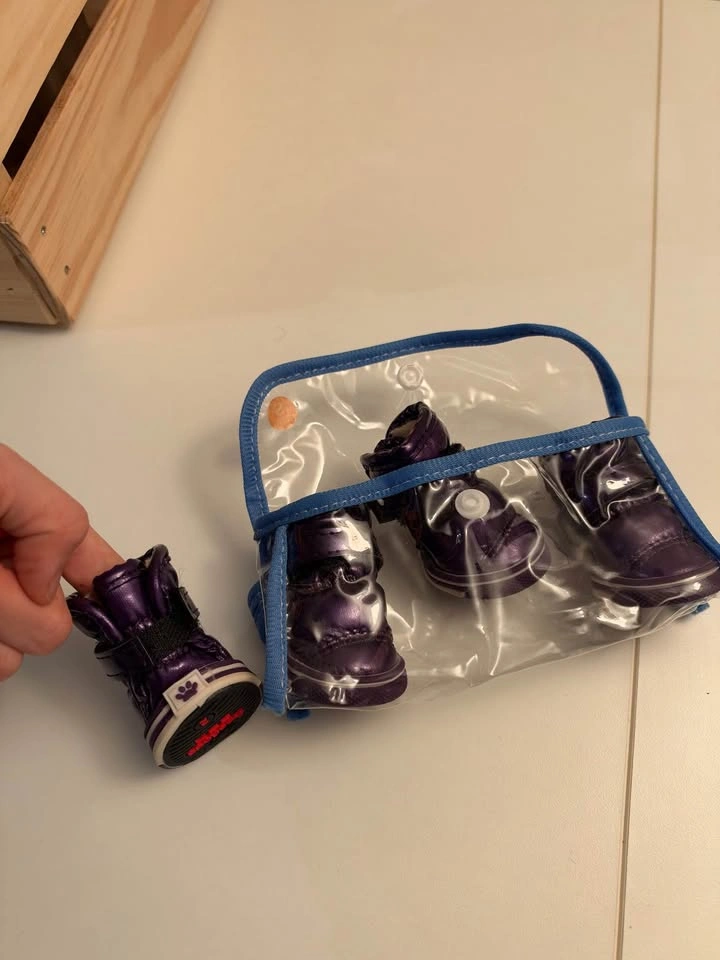 Pet Life Purple Dog Boots - photo 3