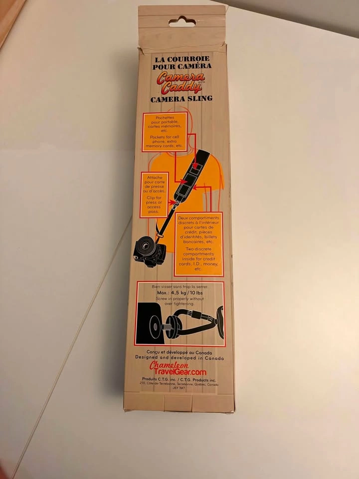 Chameleon TravelGear Camera Caddy Camera Sling