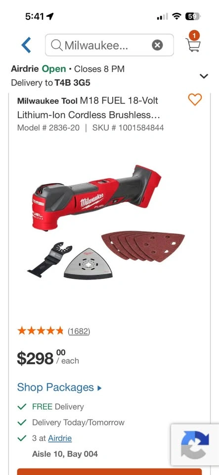 Milwaukee M18 FUEL Oscillating Multi-Tool 2836-20 - photo 4