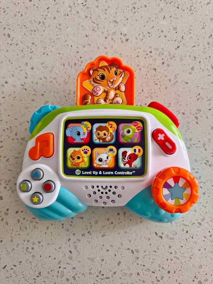 Two LeapFrog Level Up & Learn Controllers
