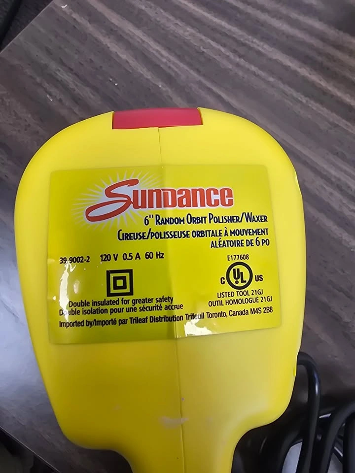 Sundance 6" Random Orbit Polisher / Waxer with Bag - photo 3