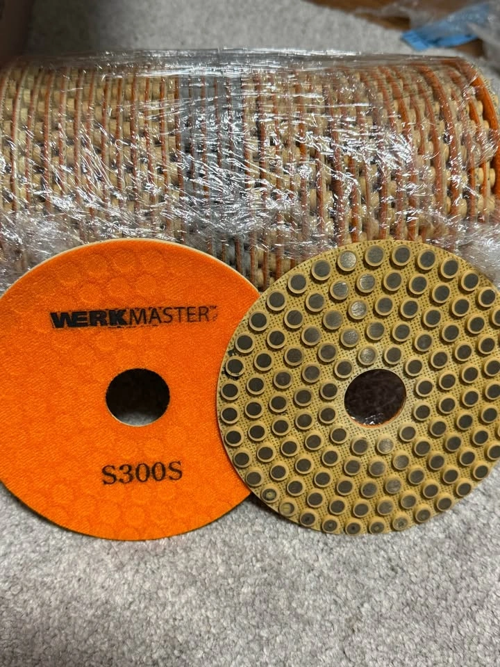 WerkMaster S300S Diamond Polishing Pads (5.5") 30 pieces - photo 3