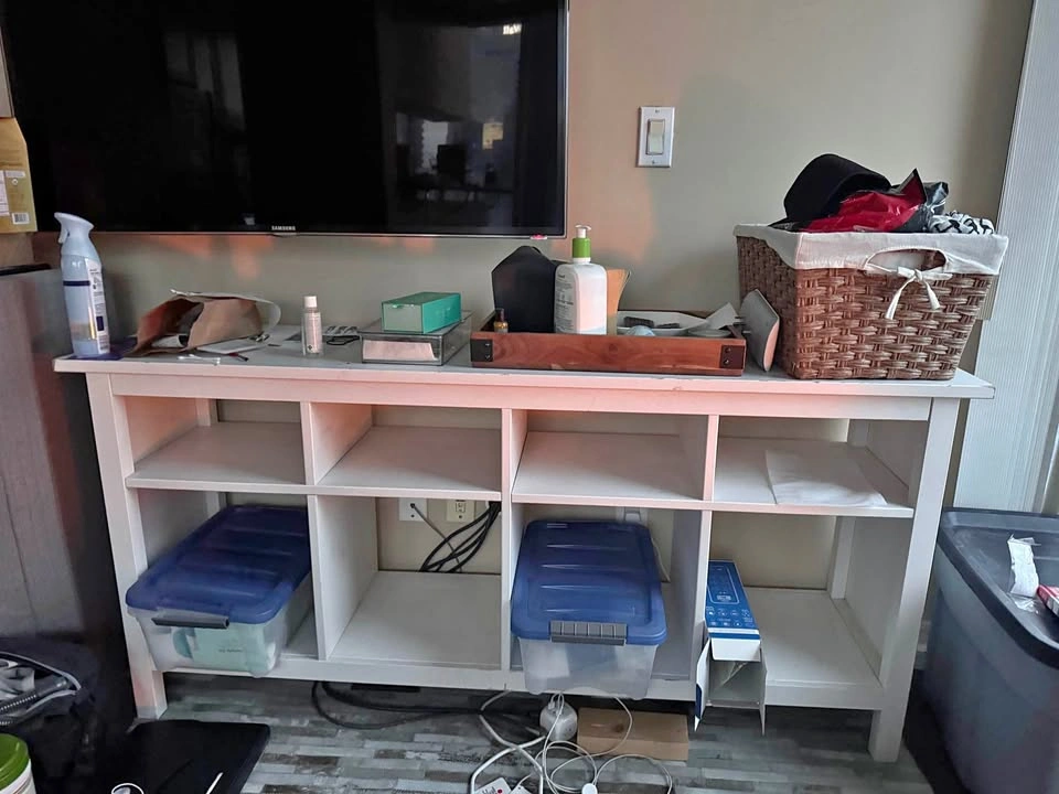 IKEA hemnes console table