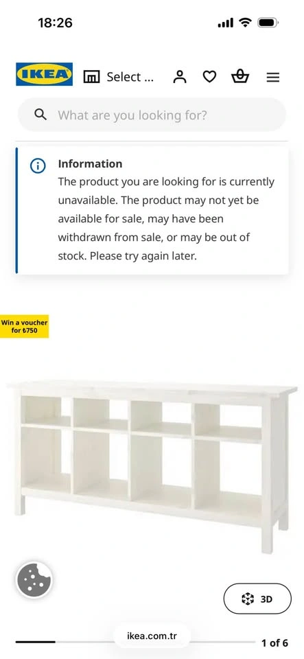 IKEA hemnes console table - photo 2