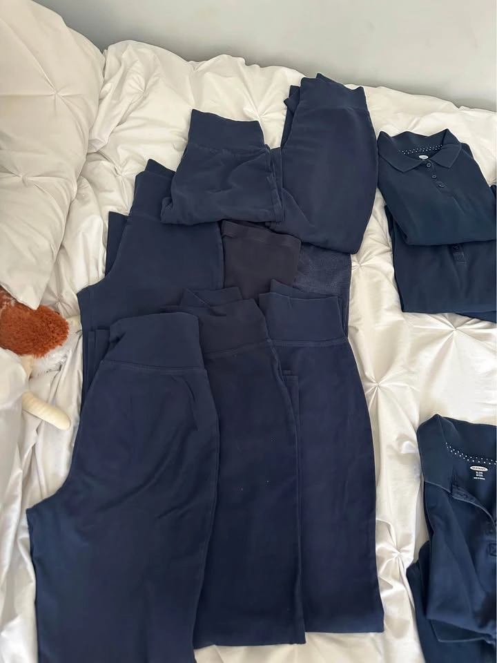 Old Navy School Uniform Polo Shirts and Pants - Navy Blue - photo 5