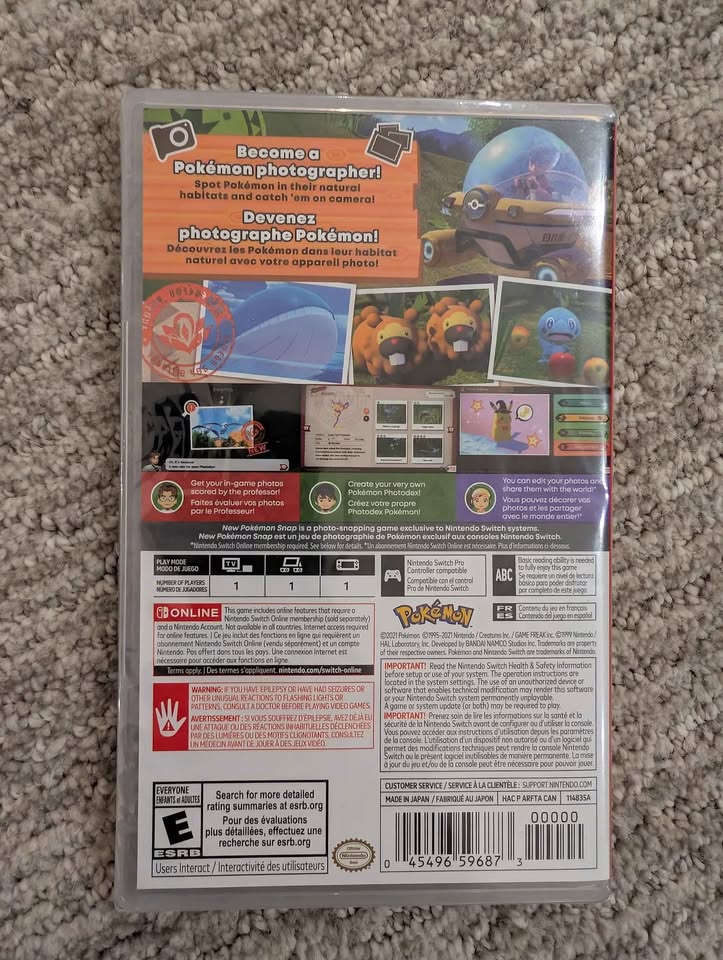 New Pokémon Snap for Nintendo Switch (brand new and sealed) - photo 2