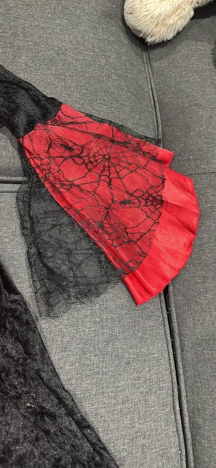 Girls Vampire Costume Dress Medium kids - photo 3
