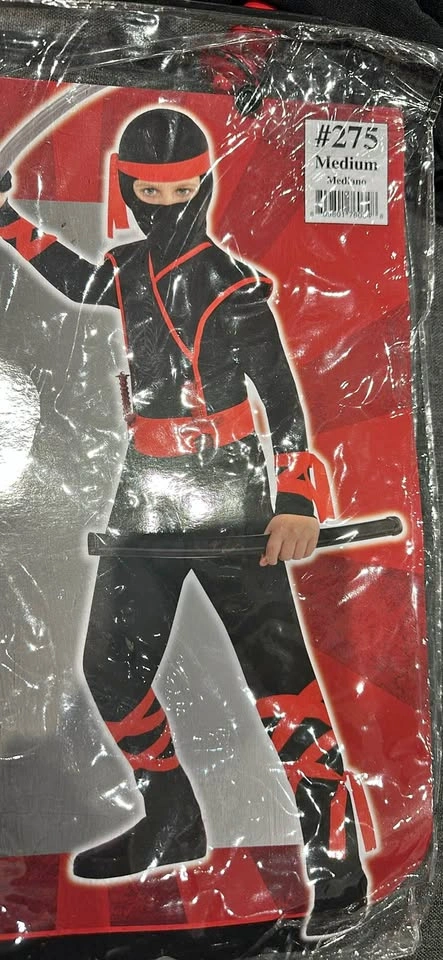 Shadow Ninja Costume Child Medium