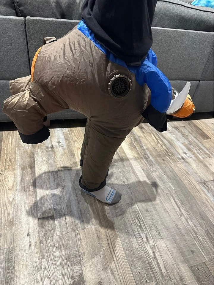 Inflatable Bull Rider Costume - photo 2