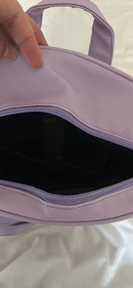 Lavender Mini Bow Backpack - photo 4