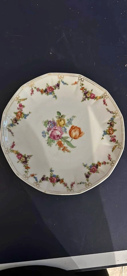 Schumann Bavaria Floral Plate