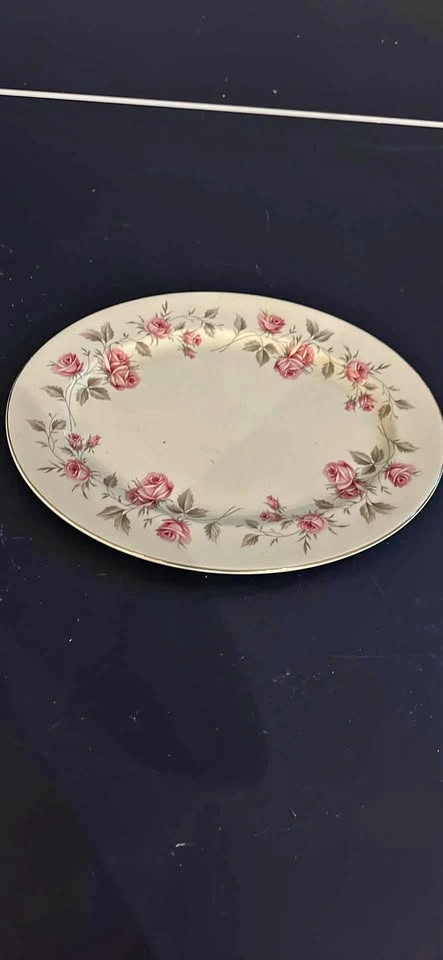 Johnson Bros Snowhite Ironstone Oval Serving Platter