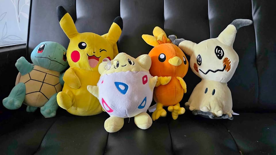 Euc pokemon plush lot #3