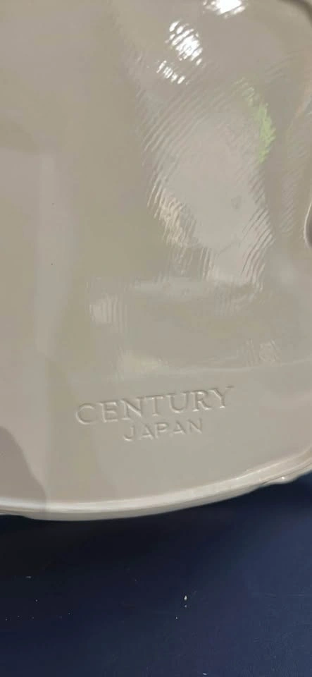Century Japan White Embossed Fruit Soup Tureen Set - photo 4