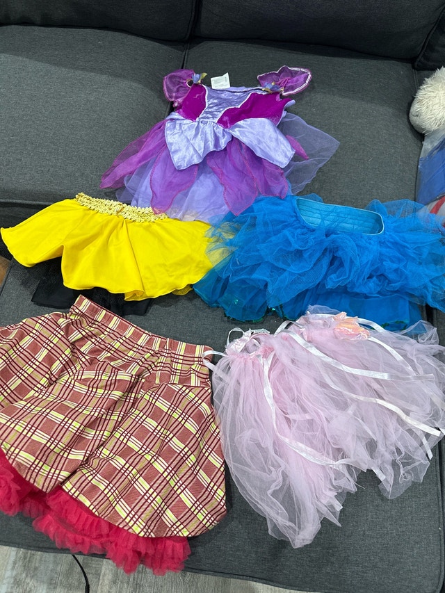 Girls Dress-Up Skirts and Costume Set