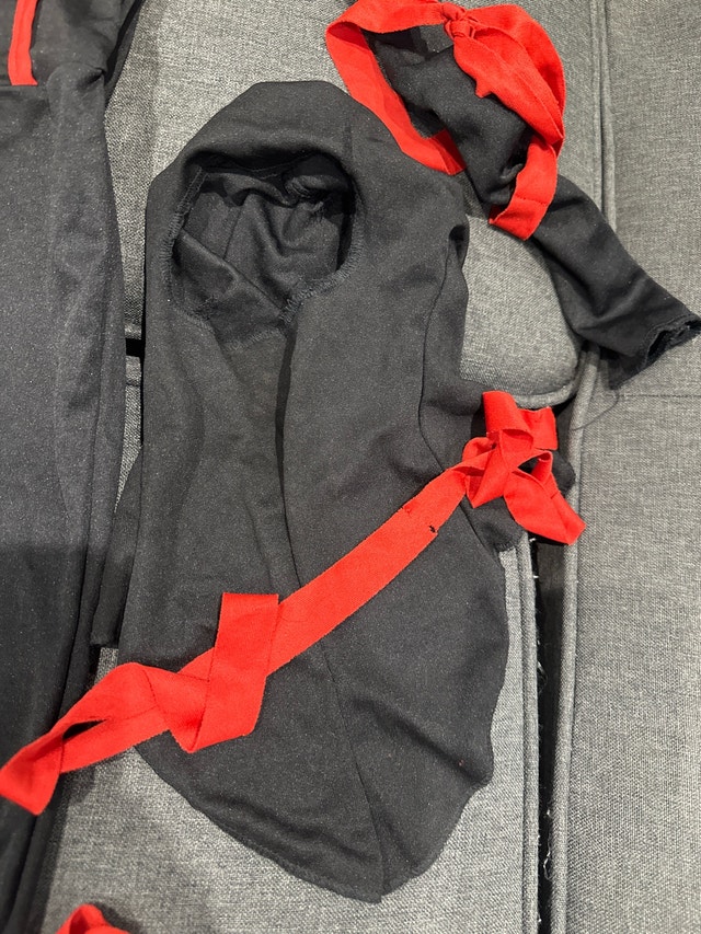 Shadow Ninja Costume Child Medium - photo 3