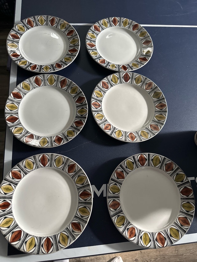 Kathie Winkle Mexico Set of 6 PRE-OWNED Vintage