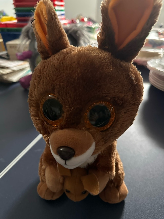 TY BEANIE BOOS - KIPPER the 6" KANGAROO