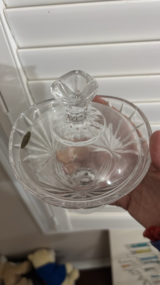 Crystal Candy Dish