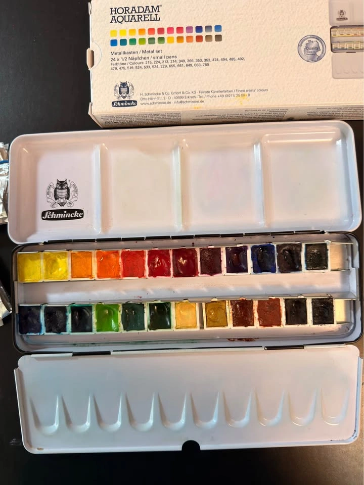 Schminke Horadam Aquarell 24 half pan set - photo 3