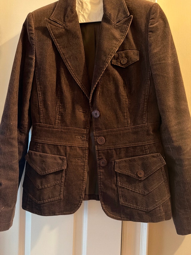 Brown Corduroy Blazer