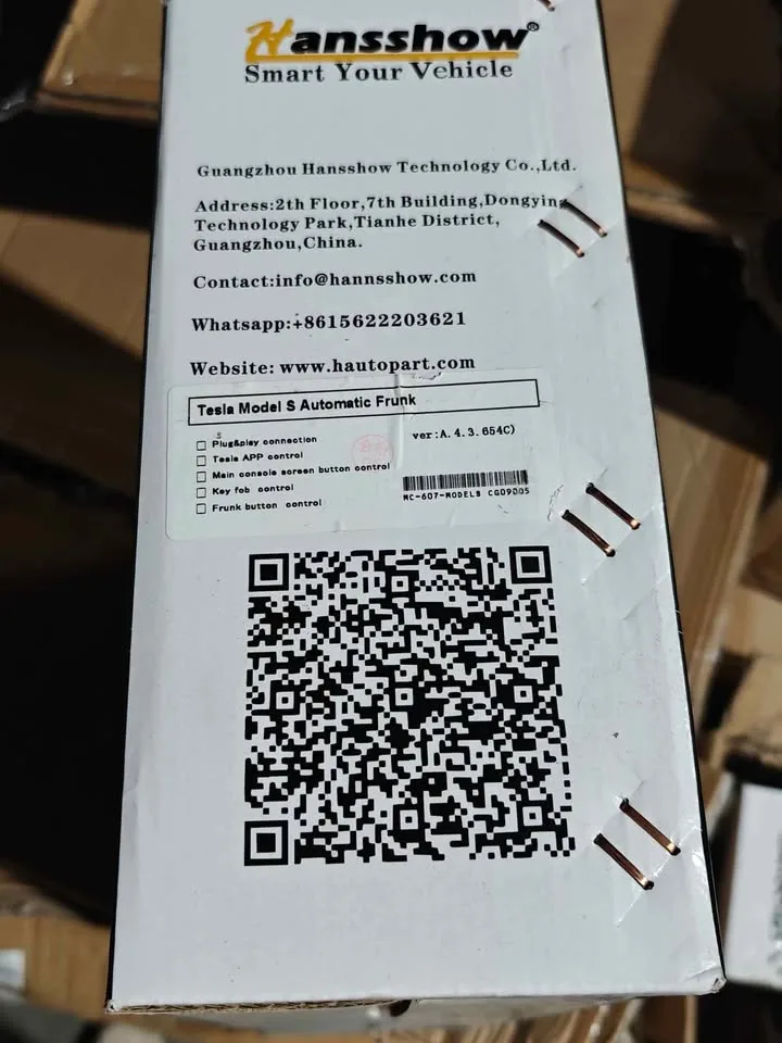Hannshow Tesla Model S Power Frunk/Trunk (New/Open box) image indicator(2)