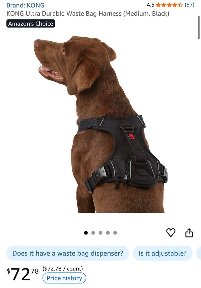 Kong Ultra Durable Waste Bag Harness - photo 2