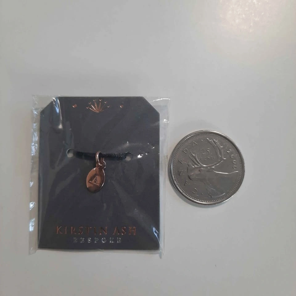 Kirstin Ash Bespoke Oval Letter A Charm - photo 3